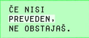 Če nisi preveden, ne obstajaš: video kompilacija konzorcija jezikovnih društev