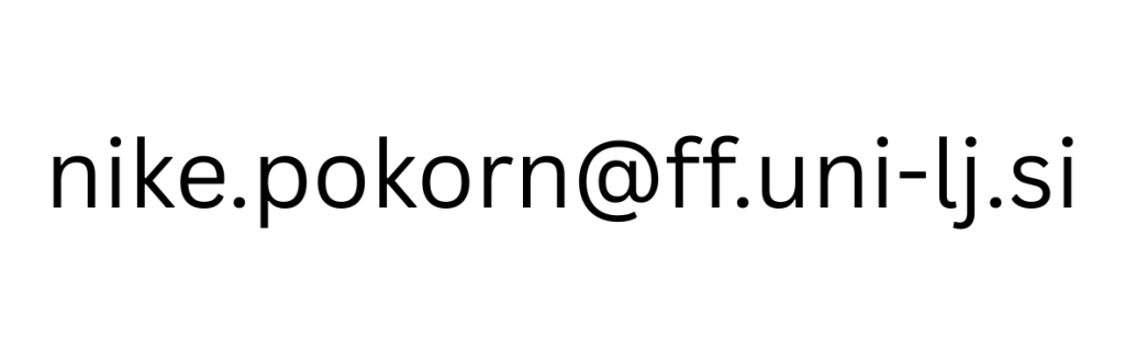 Kocijančič Pokorn, Nike 2 t.ahlin@uva.nl29