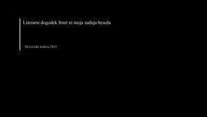 »Smrt ni moja zadnja beseda«: 2. obletnica napada na Ukrajino