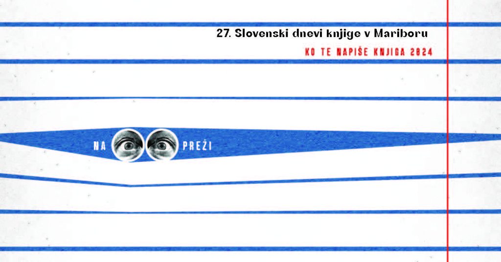 Vabilo slavnostna otvoritev Slovenski dnevi knjige v Maribor 2024 Stran 1