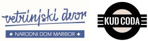 Logotipa Vetrinjski dvor in KUD CODA