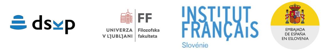 Logotipi okrogla miza UI in lit. prevajanje vsi