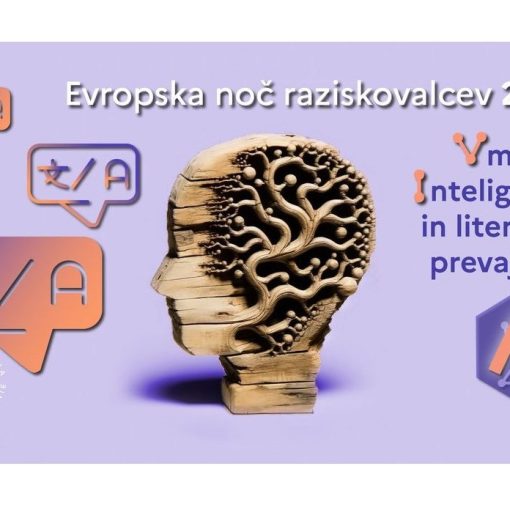 Umetna inteligenca in lit. prevajanje Evropska noc raziskovalcev 2024 izrez 1