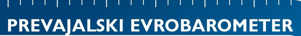 Prevajalski evrobarometer pasica napis