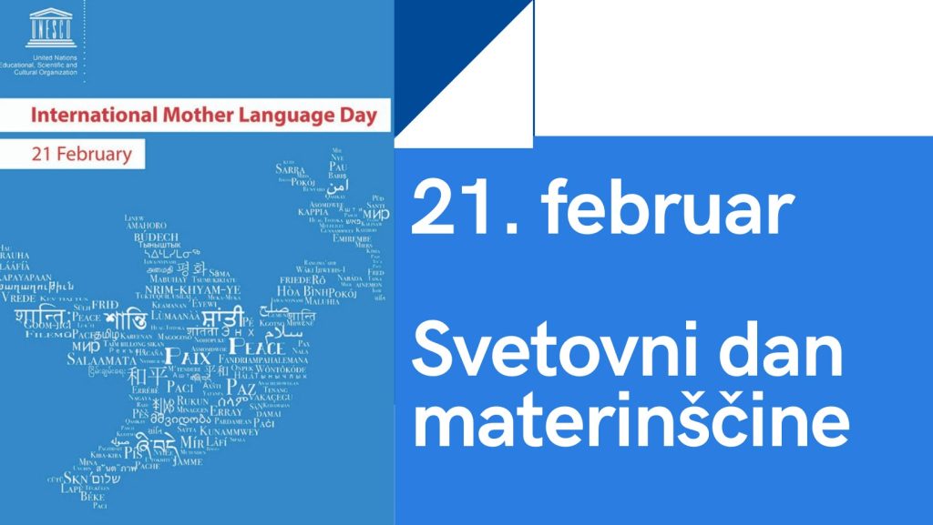 Ob mednarodnem dnevu maternih jezikov 1 Svetovni dan materinscine pasicaa