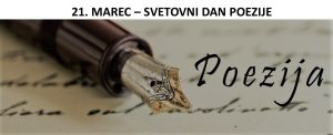 Ob svetovnem dnevu poezije 1 Slika svetovni dan poezije pasica za Mailchimp