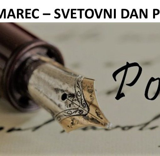 Slika svetovni dan poezije pasica za Mailchimp