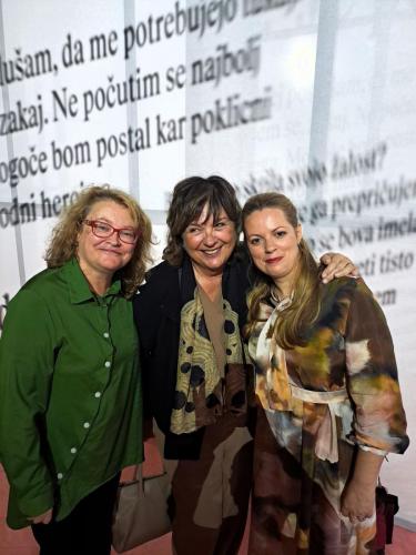 Barbara Pregelj, Veronika Stabej in Tanja Petrič