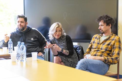 Gostovanje nominirancev za nagrado Vasje Cerarja 2024 na Filozofski fakulteti v Mariboru