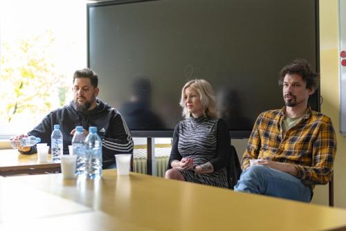 Gostovanje nominirancev za nagrado Vasje Cerarja 2024 na Filozofski fakulteti v Mariboru