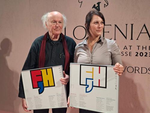 Podelitev nagrade Fabjana Hafnerja - Ludwig Hartinger in Alexandra Natalie Zaleznik