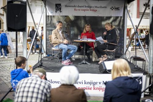 Pogovor Konec in pika: Franjo Naji, Tanja Petrič in Petra Bauman 