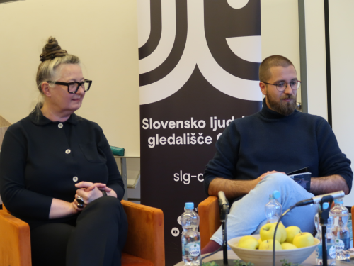 Prevajati smeh Mojca Kranjc in Saso Puljarevic