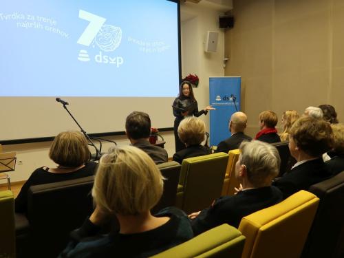 Voditeljica večera Blažka Mueller